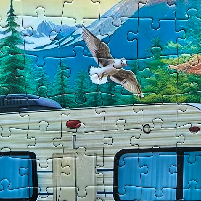 300 Pieces Puzzles for Adults - Jigsaw Puzzles for Kids - Forest Bear Adventure