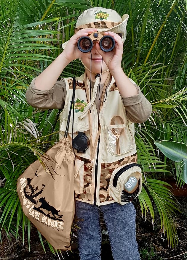 Tan Adventure Kidz Outdoor Exploration Kit