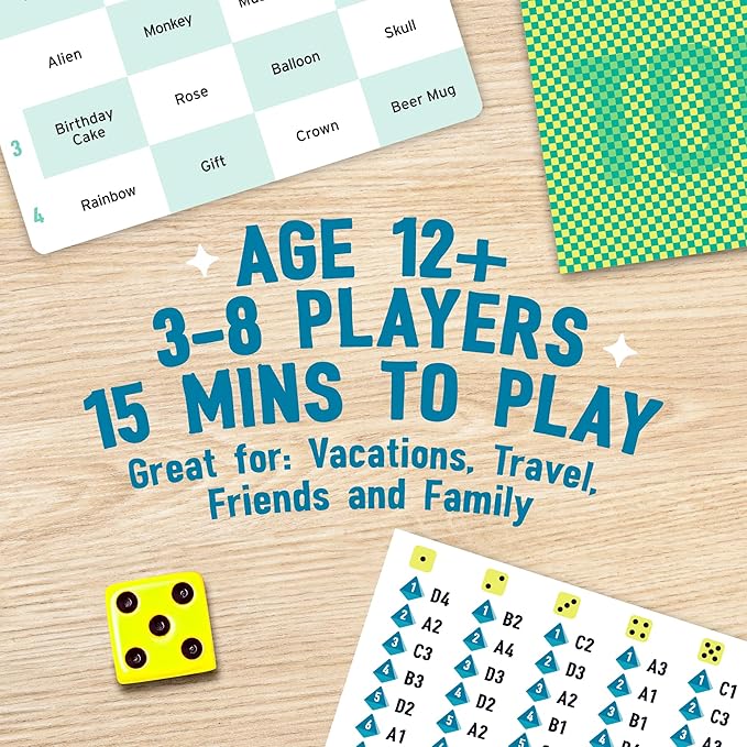 Big Potato The Chameleon Travel: The Award-Winning Spot-The-Imposter Board Game in a Travel Friendly Tin with 20 New topics