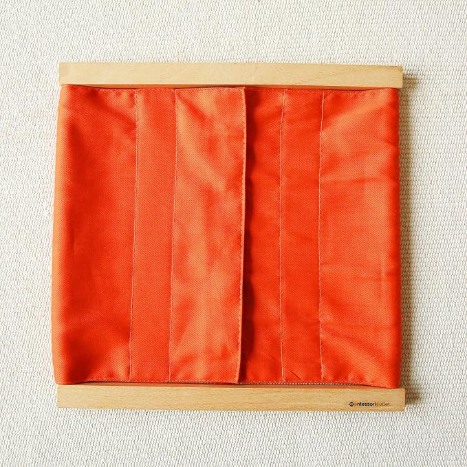 Snapping Frame | Practical Life Skill Tool for Toddlers & Preschoolers | Learn to Snap Clothes, Develop Fine Motor Skills & Independence (Ages 3-6)