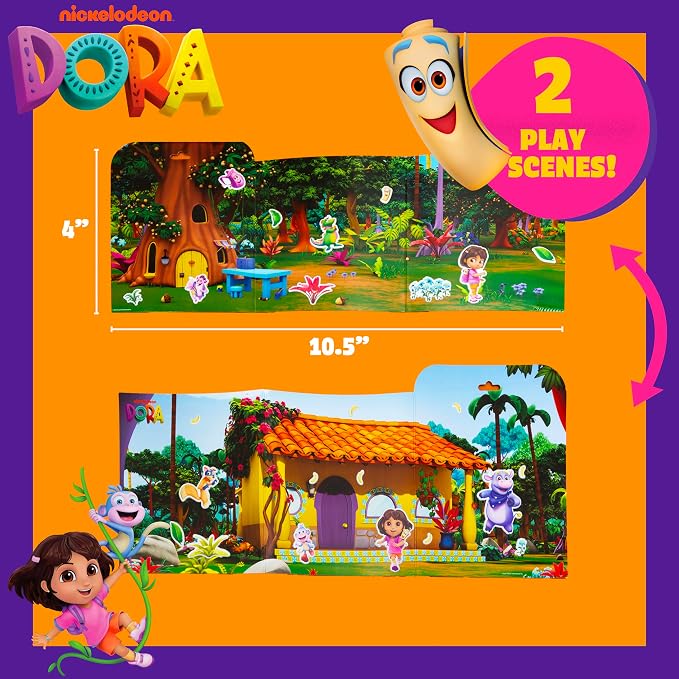 Horizon Group USA Puffy Sticker Playset for Kids, Dora