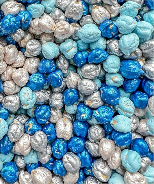 Colored Chickpeas for Sensory Play and Sensory Bins - Many Different Seasonal Colors (4 Cups, Winter 2)