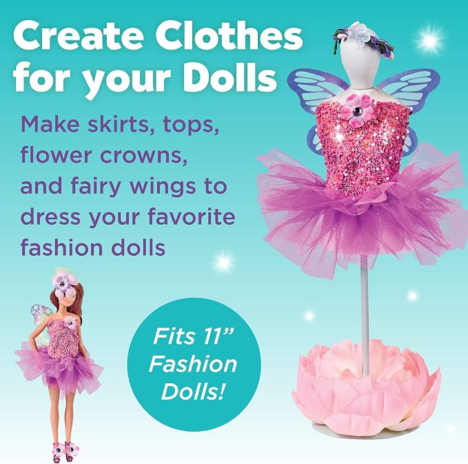Creativity for Kids Designed by You Fairy Fashions - Create Your Own Doll Clothes (Ages 8+)