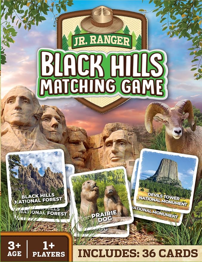 Masterpieces Jr Ranger - Black Hills Matching Game