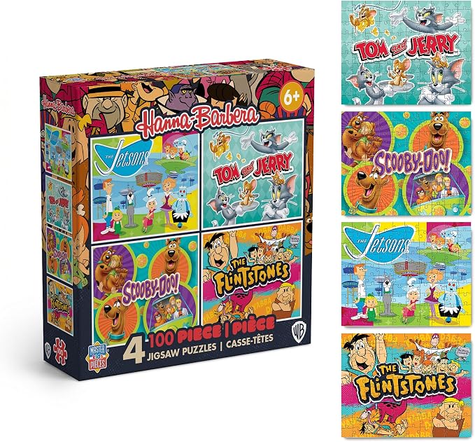 MasterPieces Hanna-Barbera - 4-Pack