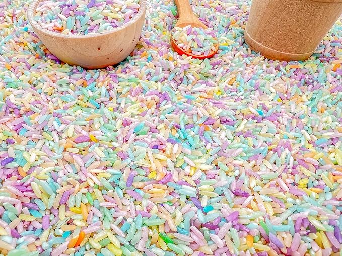Kids Sensory Bins Montessori Sensory bin, Sensory Toys, Sensory Bins, Sensory Bin for Preschoolers (Pastel Spring)
