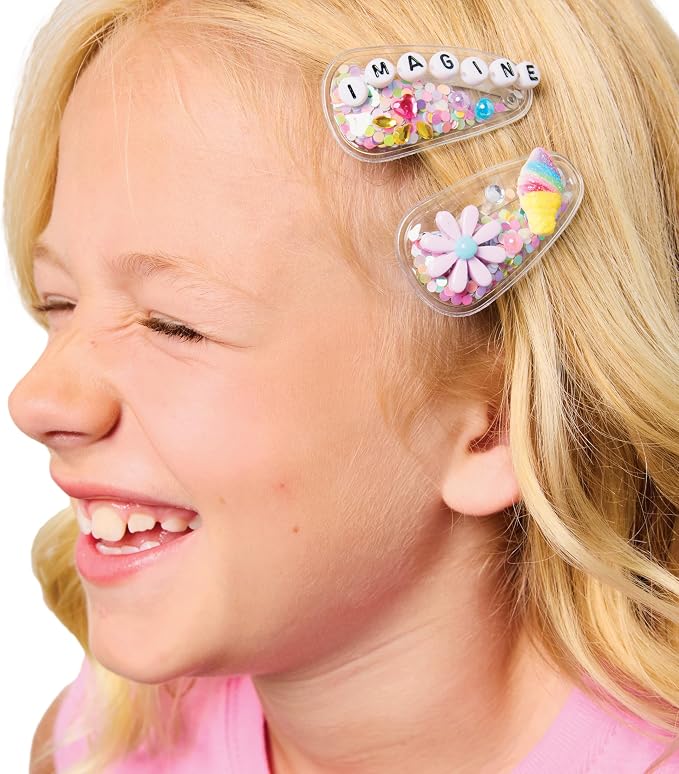 Creativity for Kids Chic Boutique Hair Clips: Create 6 DIY Hair Clips, Crafts and Birthday Gifts for Girls, Girls Toys for and Summer Activities for Kids (Ages 6+)