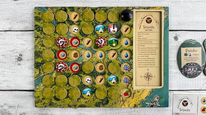 Corps of Discovery: Insecta Expansion – Giant Insect Encounter for the Cooperative Board Game | 1–4 Players | Giant Insect Encounter for the Cooperative Board Game, 1–4 Players, Comes with new Character, Gear, and Destiny cards!