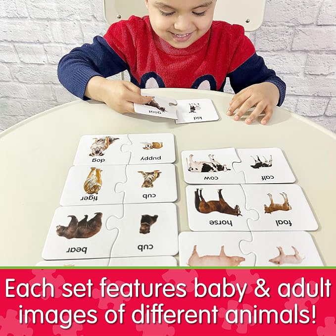 The Learning Journey: Match It! - Animal Families - Learning Animals, Animal Matching Game, Animal Puzzle For Kids, Puzzle For Toddlers, Award Winning Educational Toys