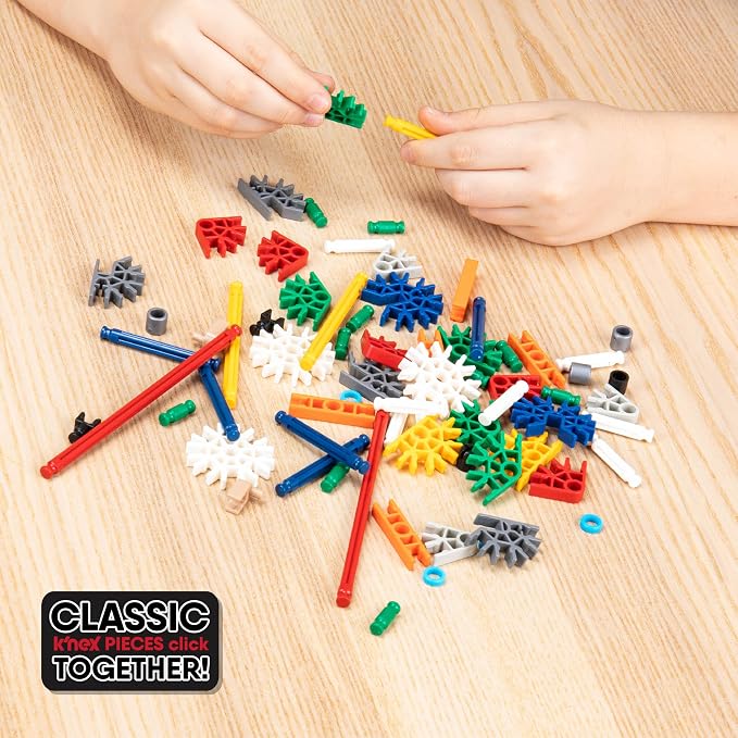 K'NEX - 40 Model Building Set‚ 141 Pieces, STEM Toy, Engineering Play, Creative Construction‚ Ages 5+