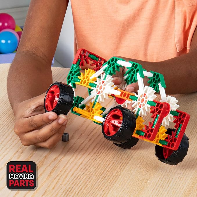K'NEX - 40 Model Building Set‚ 141 Pieces, STEM Toy, Engineering Play, Creative Construction‚ Ages 5+