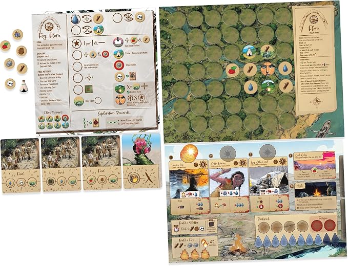 Corps of Discovery: Fog Expansion | Survival Challenge with Hidden Terrain Rules, 1–4 Players, Ages 14+, Comes with new Gear, and Destiny cards!