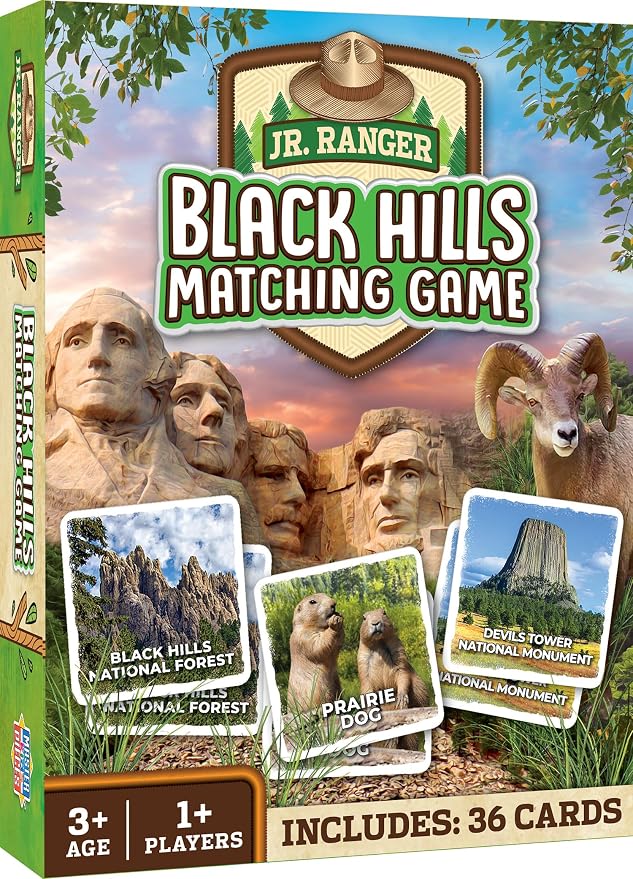 Masterpieces Jr Ranger - Black Hills Matching Game