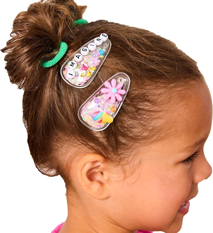 Creativity for Kids Chic Boutique Hair Clips: Create 6 DIY Hair Clips, Crafts and Birthday Gifts for Girls, Girls Toys for and Summer Activities for Kids (Ages 6+)