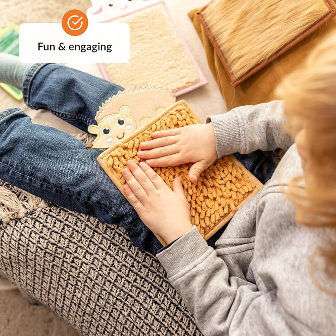 ODOXIA Sensory Mats for Autistic Children | Sensory Tiles for Kids | Wall Panel | Animals | Sensory Toys | Room Equipment | Disorder Toys for Tactile Play