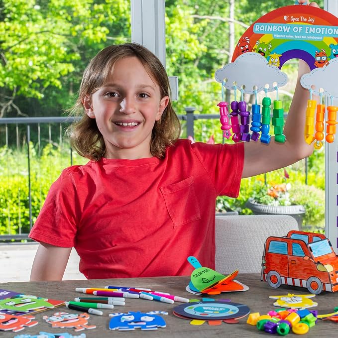 Open The Joy Crafting Emotions Kit – Kids DIY Mindfulness & Sensory Art