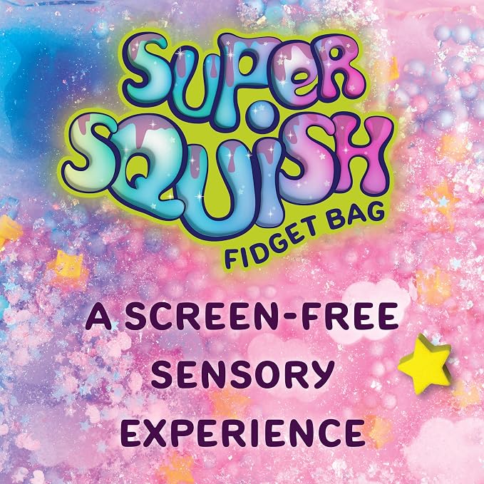 Creativity for Kids Super Squish Fidget Bag: Unicorn - Unicorn Toys for Kids, Sensory Toys for Girls, Gifts for Girls (Ages 6+)