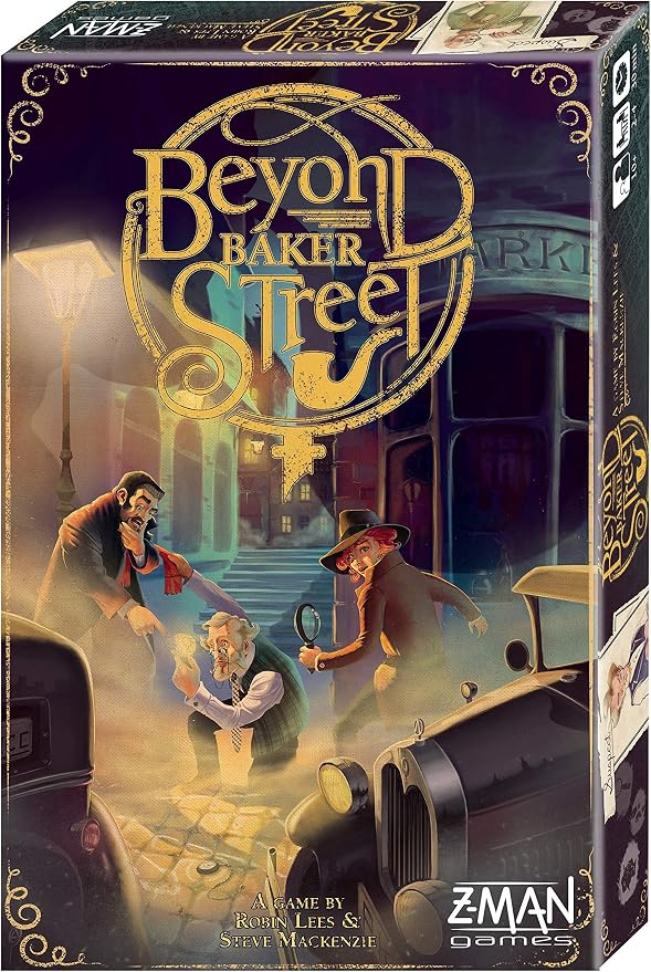 Beyond Baker Street Board Game - A Cooperative Mystery and Deduction Challenge for Kids & Adults, Ages 10+, 2-4 Players, 30 Minute Playtime, Made by Z-Man Games