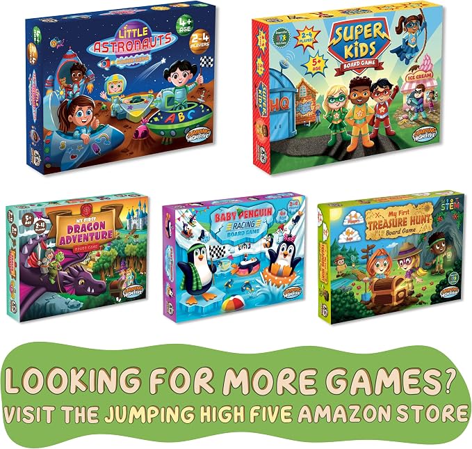 Construction Kids Cooperative Board Game Fun for Kids Ages 4+, 2-4 Players | Fun cooperative building game, kids work together to complete projects. Easy to learn, perfect for family time together.