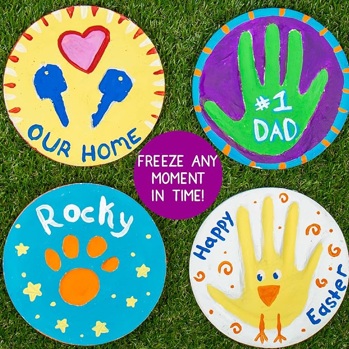 Creative Roots Create Your Own Handprint Stone by Horizon Group USA