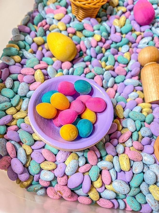 Kids Sensory Bins Montessori Sensory bin, Sensory Toys, Sensory Bins, Sensory Bin for Preschoolers (Pastel Bunny)