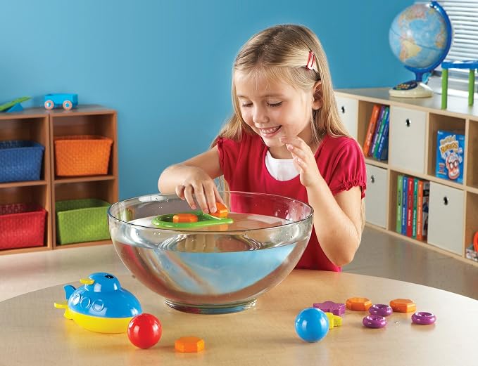 Learning Resources STEM Sink or Float Activity Set | Early Science Concepts, 32 Pieces, Ages 5+