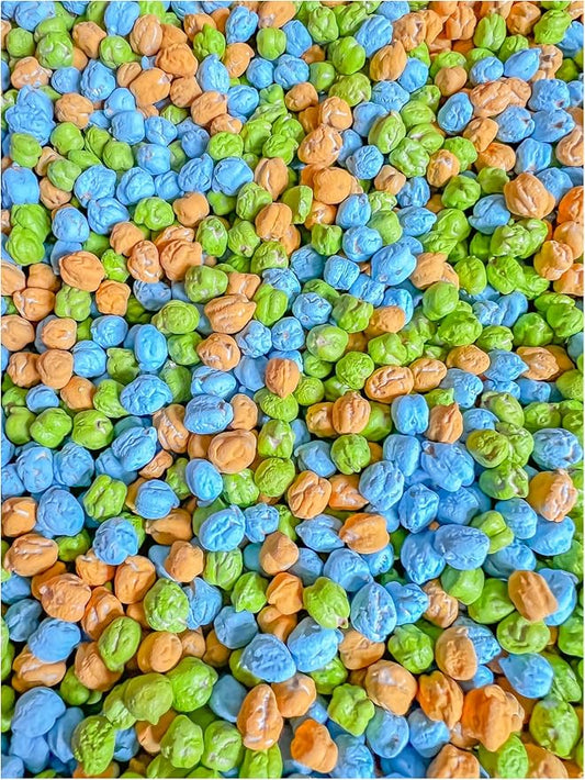 Colored Chickpeas for Sensory Play and Sensory Bins - Many Different Seasonal Colors (4 Cups, Dinosaur)