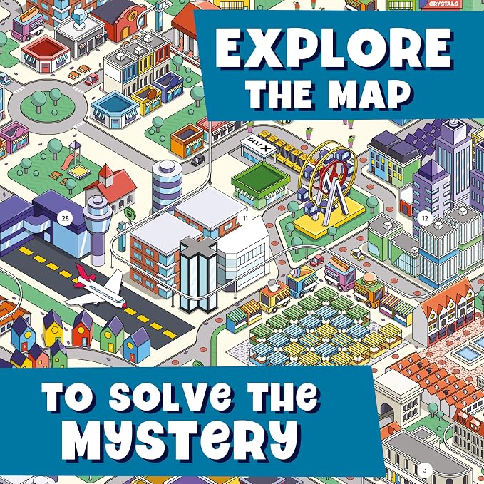 Junior Detective Mysteries Board Game for Kids Ages 8 and Up, Classic Family Mystery Game for 1 Plus Players