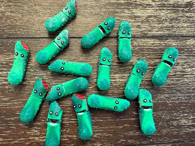 Tickle Pickle Fidget Toy - Pickle Fidget - Fidget Toy (Bitten)