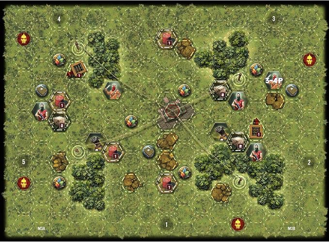 Funforge Far Cry Cooperative Combat Strategy Board Game - Escape from Rook Islands with Solo & Multiplayer Scenarios, Ages 14+, 1-4 Players