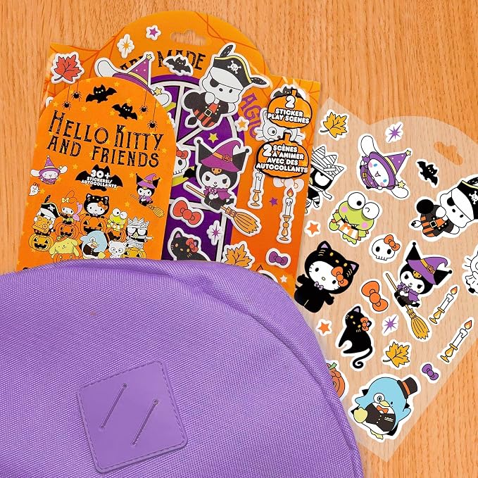 Horizon Group USA Puffy Sticker Playset for Kids, Hello Kitty Halloween