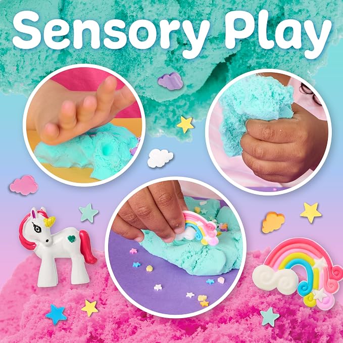 Creativity for Kids Sensory Minis Unicorn Kit | Cloud Clay Sensory Toy for Kids | Summer Activities | Mess-Free, Screen-Free Travel Activity for Kids (Ages 3+)
