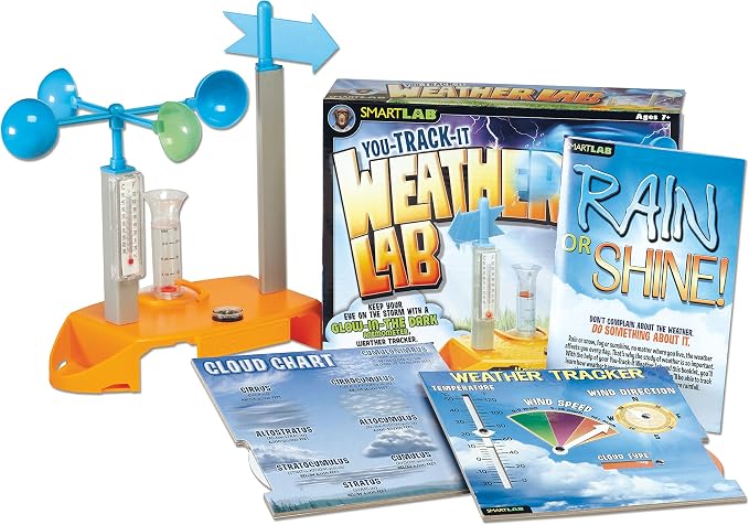 SMARTLAB Toys You-Track-It Weather Lab, Blue