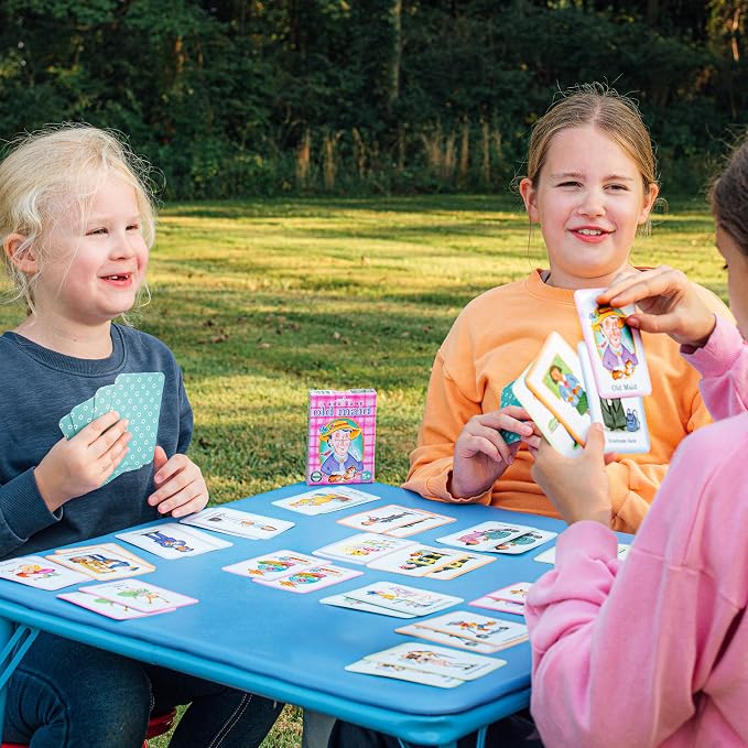 eeBoo Old Maid Playing Card Game, Career Themed Cards, Ages 5+, 3+ Players | A classic card game. Introduces occupations & vocabulary. Develops patience & concentration. Includes 50 laminated cards