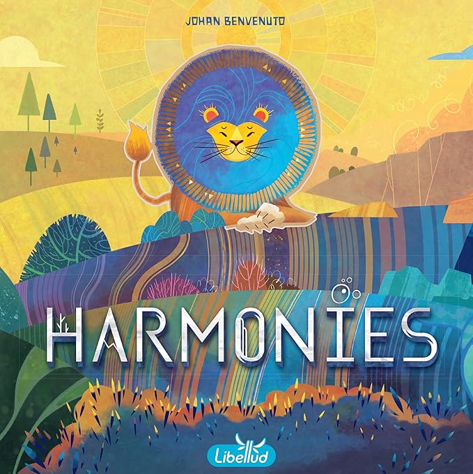 Asmodee Harmonies Board Game - Create Oneiric Landscapes, Strategic & Poetic Gameplay, Fun Family Game for Kids & Adults, Ages 10+, 1-4 Players, 30 Min Playtime, (Multilingual Edition) | Create Oneiric Landscapes! Fun Family Strategy Game for Kids & Ad...