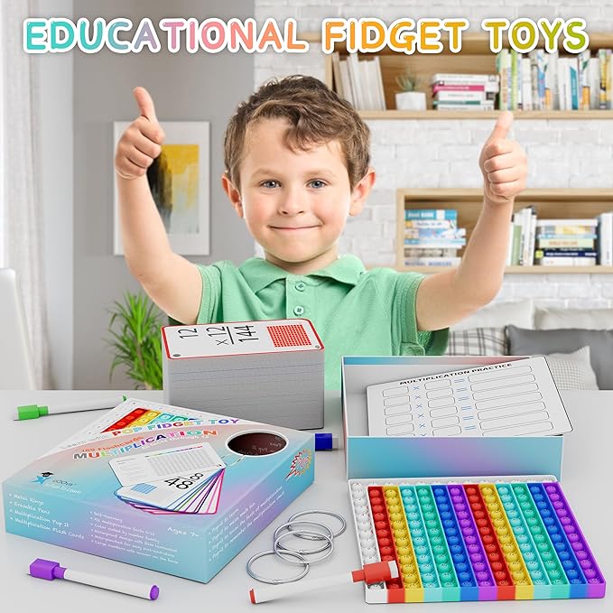 Multiplication Flash Cards 3rd Grade with Multiplication Chart - Times Table Flash Cards Math Game Multiplication flashcards 0-12