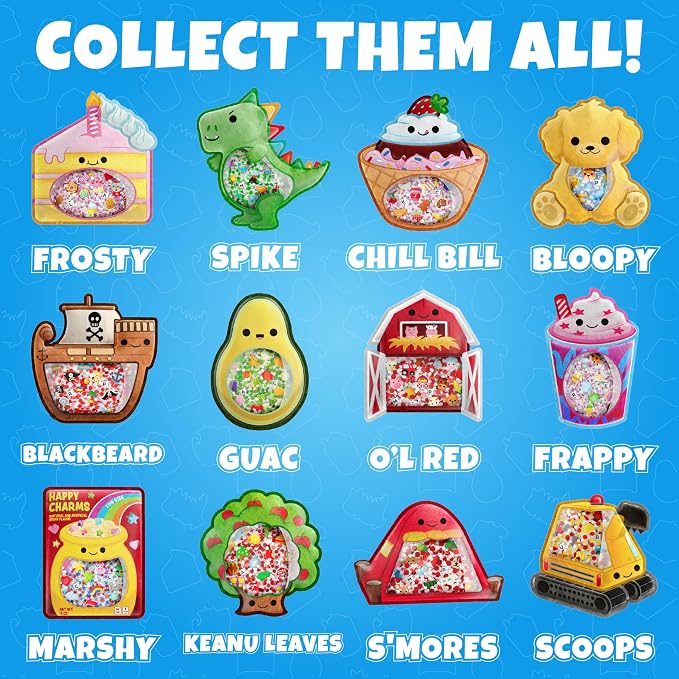 Vango BIZYBOO - The Original Seek & Find Plush - Hidden Object Search Problem Solving Educational Matching Game for Kids 2 and Up (Chill Bill)