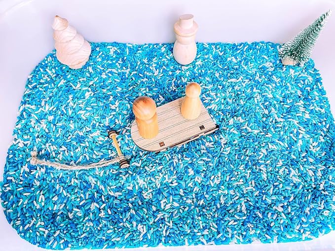 Kids Sensory Bins Montessori Sensory bin, Sensory Toys, Sensory Bins, Sensory Bin for Preschoolers (Winter)