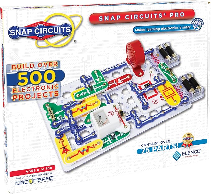 Snap Circuits Elenco Snap Circuits Pro 500 in 1 Electronics Exploration Kit