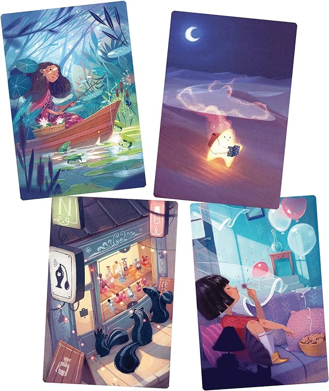 Asmodee Stella: Dixit Universe Board Game - Competitive Sky Exploration Image Association and Strategic Guessing, Fun Family Game for Kids and Adults, Ages 8+, 3-6 Players, 30 Min Playtime