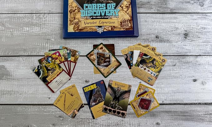 Corps of Discovery: Vameter Expansion – Flying Horror Encounter for the Cooperative Adventure Game | 1–4 Players | Flying Horror Encounter for the Cooperative Adventure Game, 1–4 Players, Comes with new Character, Gear, and Destiny cards!