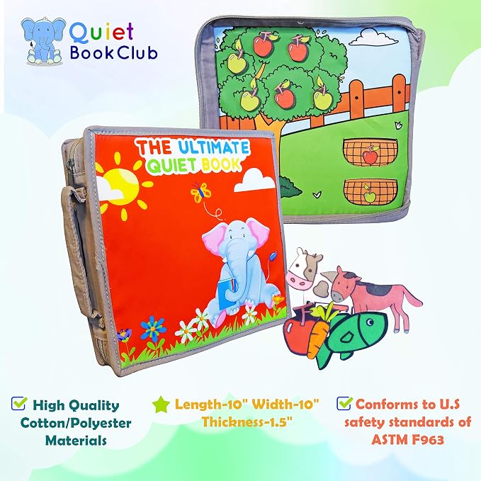 My Preschool Busy Book Montessori Busy Book, Preschool Busy Book, Airplane Travel Essentials & Road Trip Activities