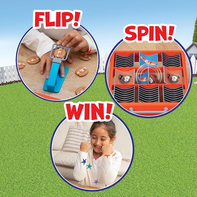 King of the Grill Matching Board Game - Target Game - Preschool Toys - Hand-Eye-Coordination Game - Fun Fast-Paced Party Game for Family Night - Interactive Kids Board Games - Ages 5+
